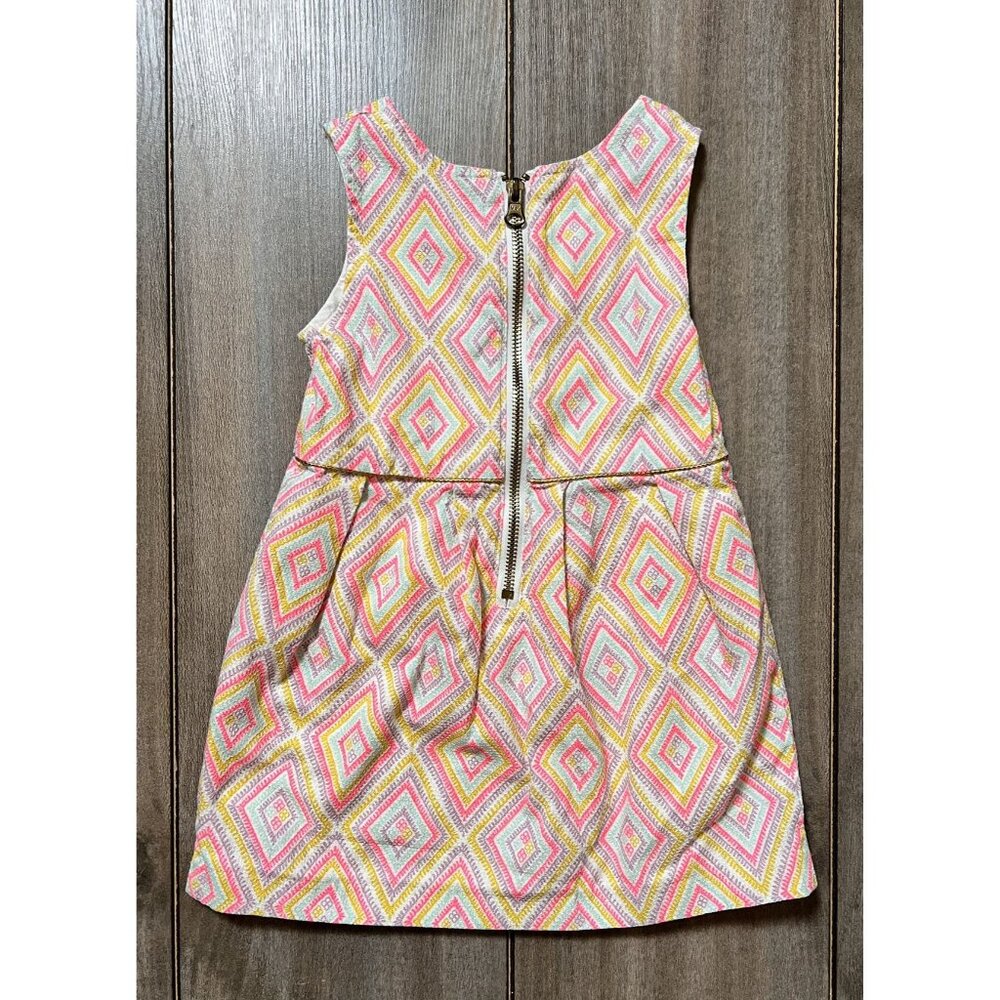 OshKosh GK Colorful Diamond Patterned Dress - Picture 6 of 9